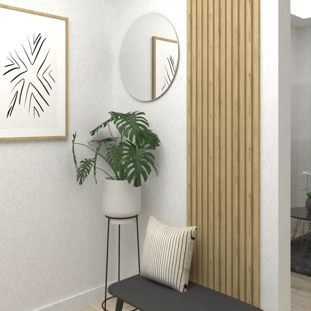 Panel Art 3D Decorativo, Beige, Para Decorar Tus Espacios X2 Reflekta MG