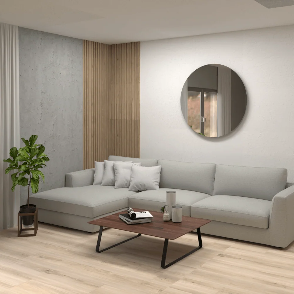 Panel Art 3D Decorativo, Beige, Para Decorar Tus Espacios X2 Reflekta MG