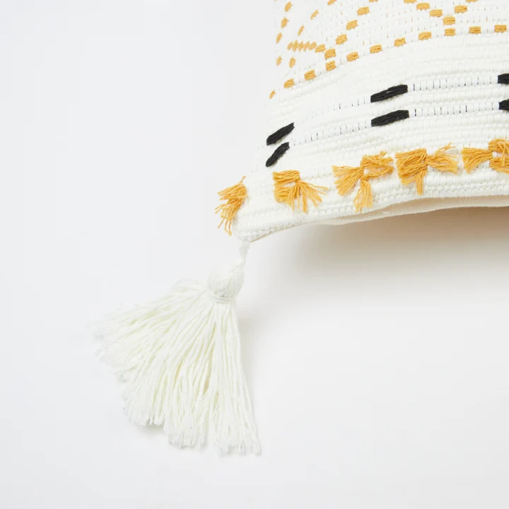 Funda de Cojín Amarillo 30 x 50 Relan