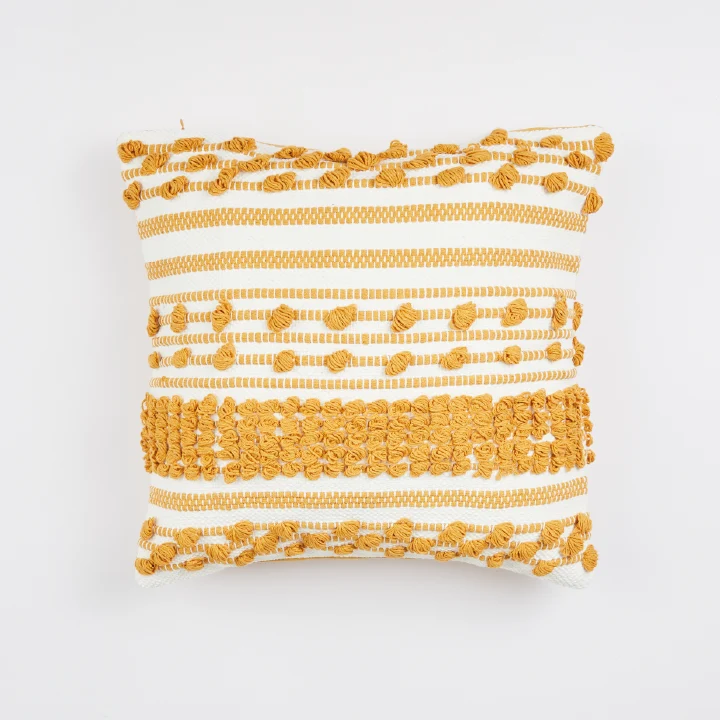Funda de Cojín Deco Amarillo 45 x 45 Relan