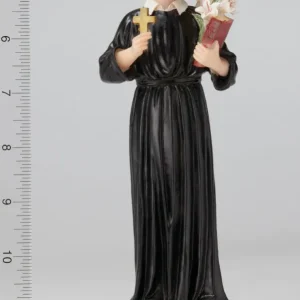 Estatua de San Gerardo de 8" - Pintada mano Religious Art