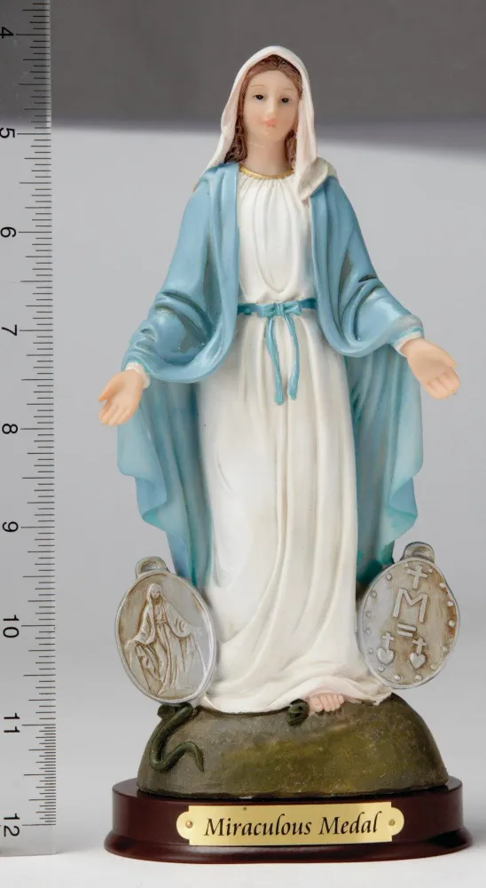 Medalla Milagrosa de 8" - Pintada Mano Religious Art