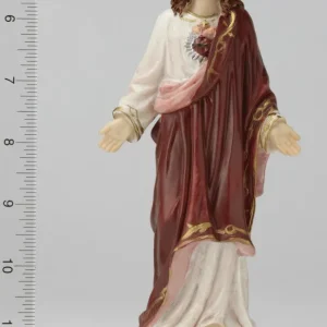 8" Sagrado Corazón de Jesús - Pintado Mano Religious Art