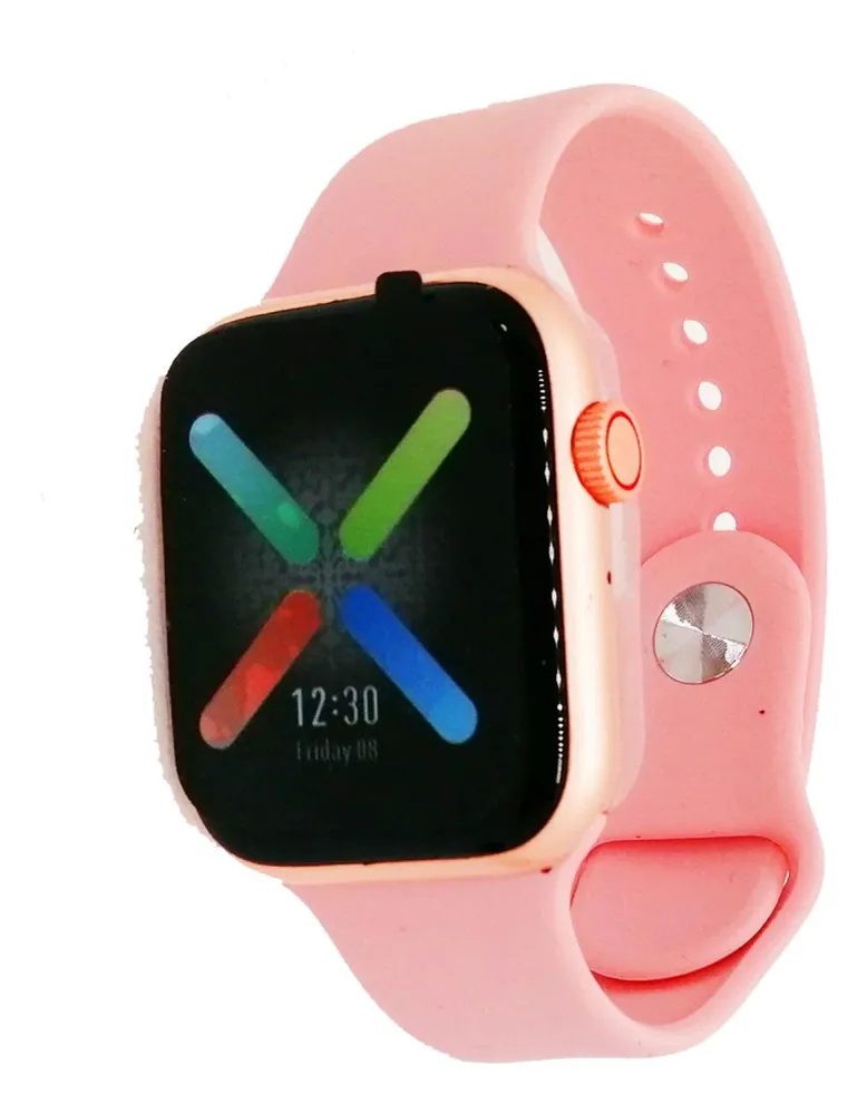 Reloj Inteligente W8 Smartwatch Bluetooth Rosado