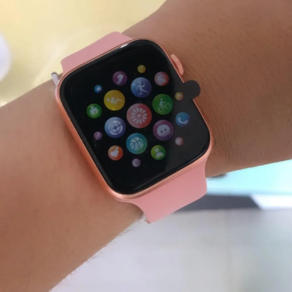Reloj Inteligente W8 Smartwatch Bluetooth Rosado
