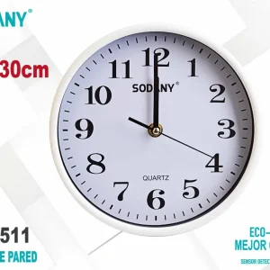 Reloj de Pared Redondo de 30 cm - Sodany TS-1511