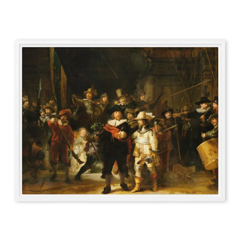 Lienzo - Rembrandt van Rijn, La ronda de noche