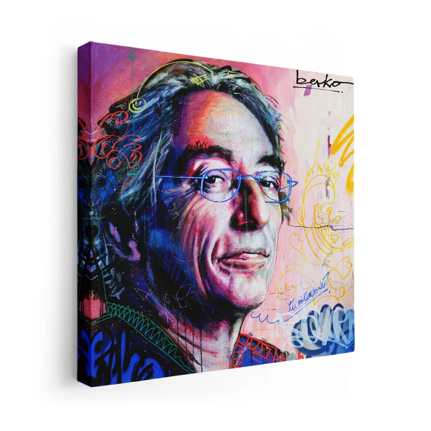 Richard Desjardins Retrato Poster