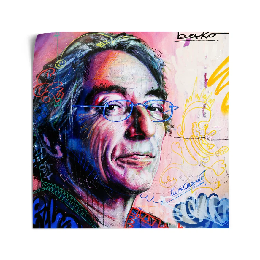 Richard Desjardins Retrato Poster
