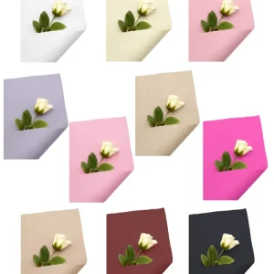 Rollo Bouquet Papel 50 Cm X 9 Metros 1 Unidad Cafe