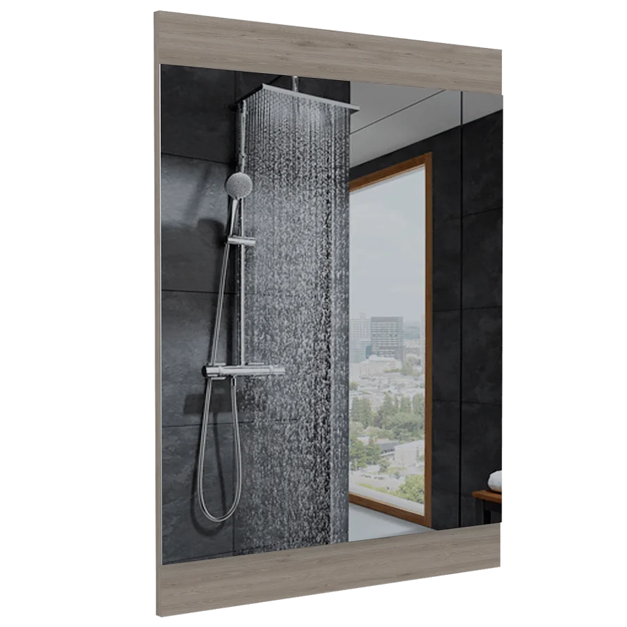 Espejo de Baño Kiro, Humo, Ideal Para Espacios Reducidos RTA Design