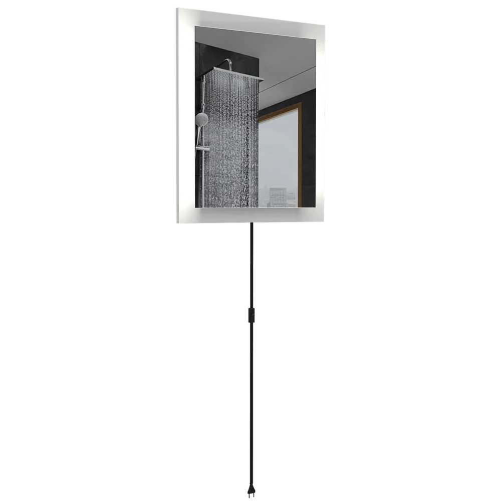 Espejo de Baño Salomón, Blanco, Ideal Para Espacios Reducidos RTA Design