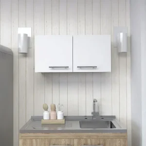 Mueble Sobre Campana Delfi, Blanco, con Dos Puertas Batientes RTA Design