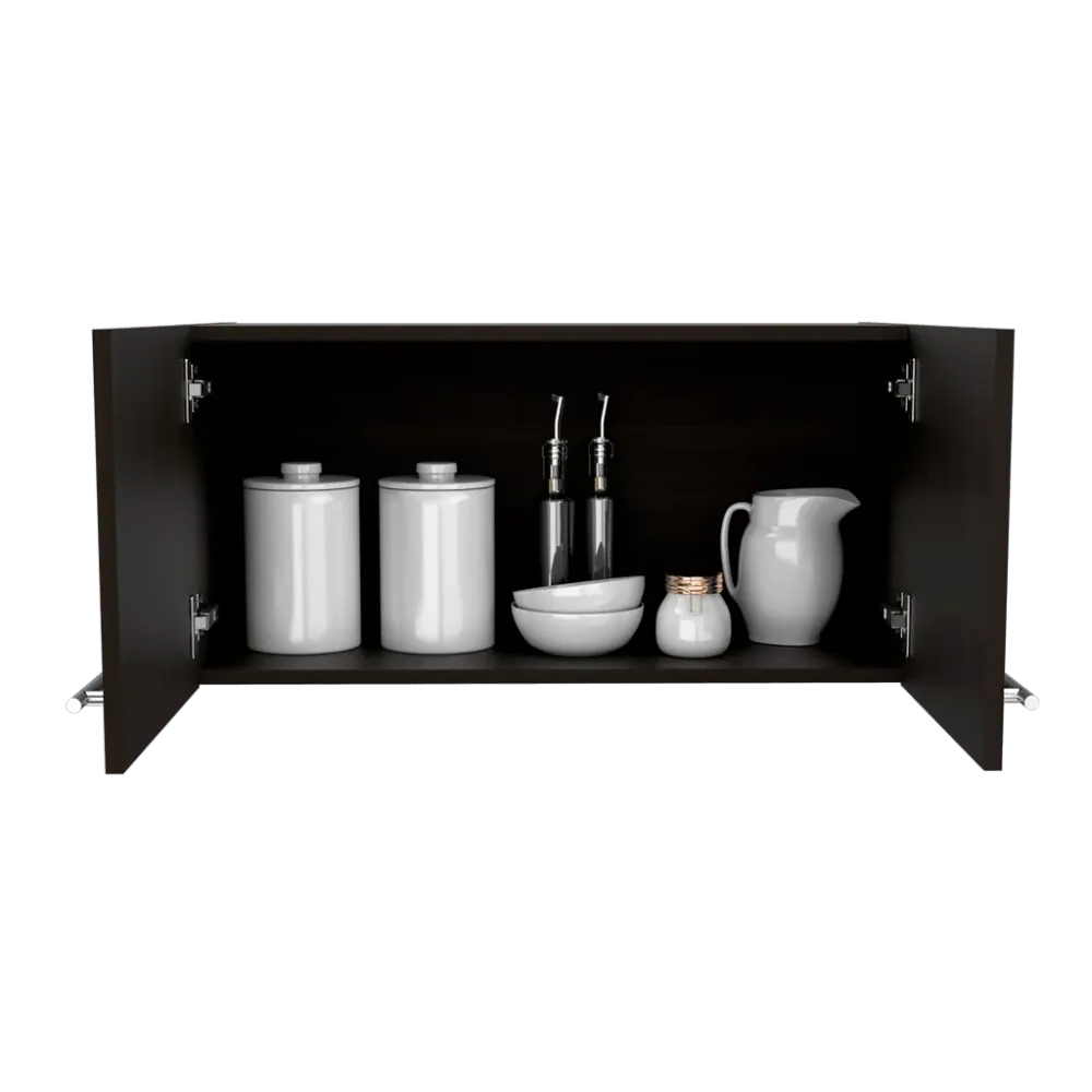 Mueble Sobre Campana Delfi, Wengue, con Dos Puertas RTA Design