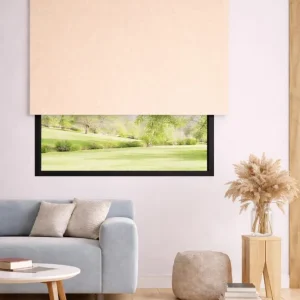 Persiana Enrollable Blackout Clasico Crema 220X180 Safra