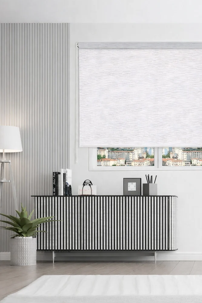 Persiana Enrollable Screen Diseno Gris 200X180 Safra