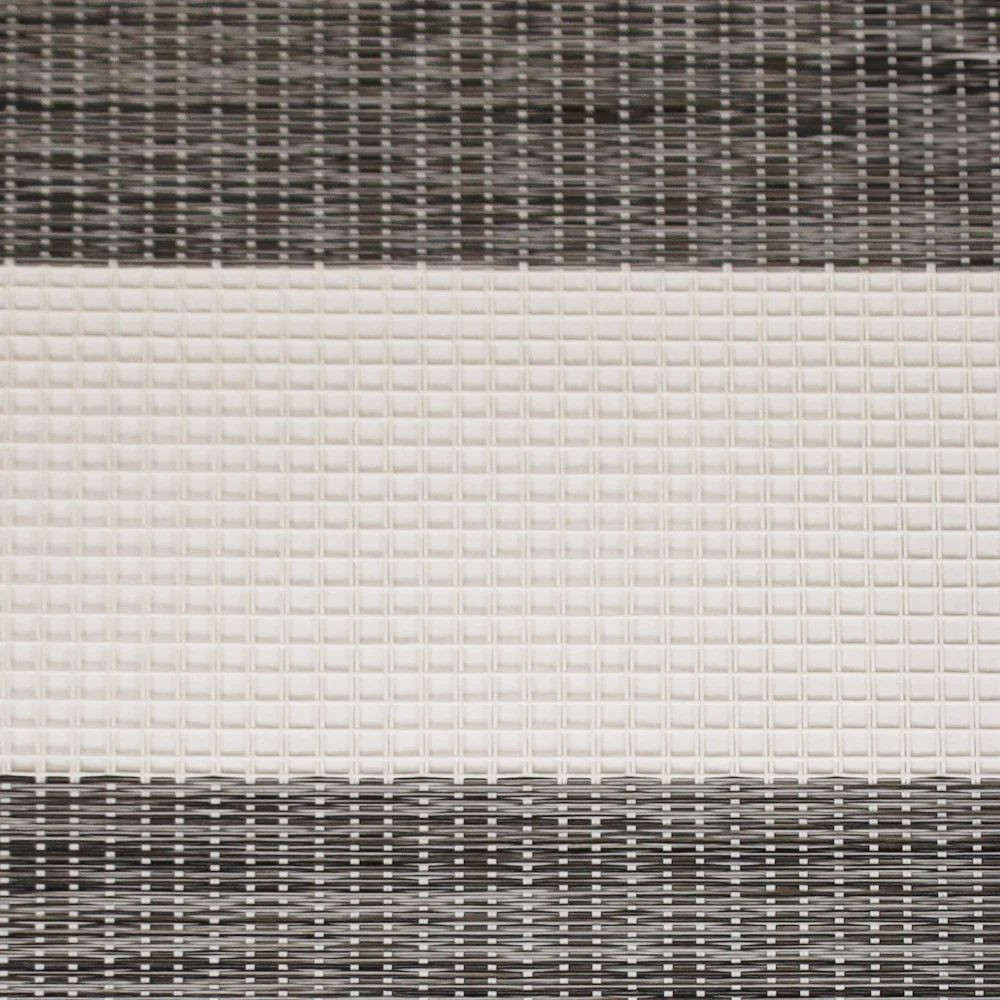 Persiana Enrollable Sheer Elegance Sheer Screen Gris/negro 160X180 Safra