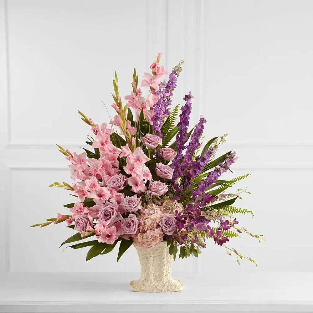 Arreglo de jardín fluido Salon Diane Aubin Fleuriste Inc
