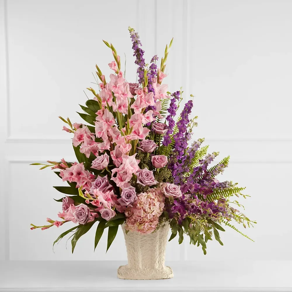Arreglo de jardín fluido Salon Diane Aubin Fleuriste Inc