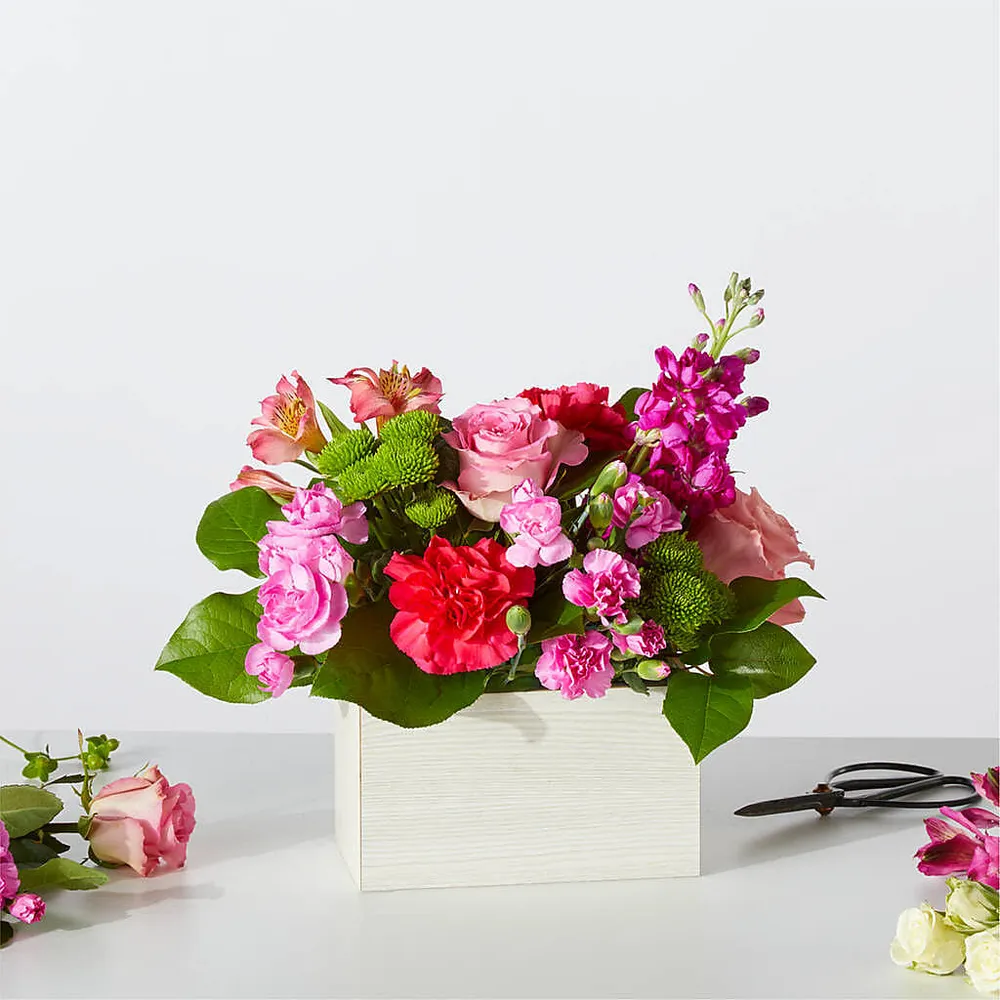 Caja de arándanos dulces: un producto original de floristerí Salon Diane Aubin Fleuriste Inc