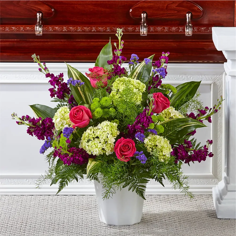 Cesta de suelo Beautiful Horizons Salon Diane Aubin Fleuriste Inc