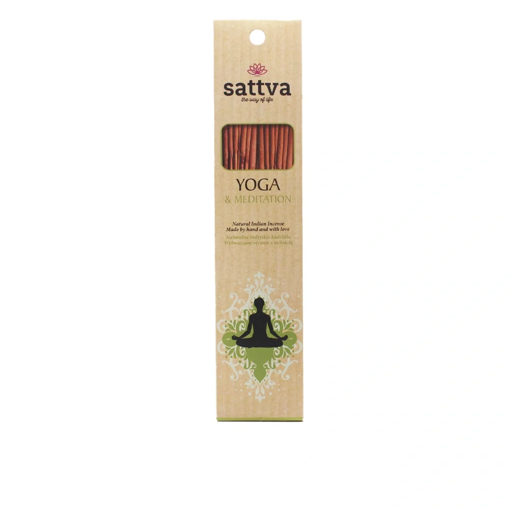 Varillas de Incienso Natural para Yoga y Meditación hechas mano Sattva Ayurveda