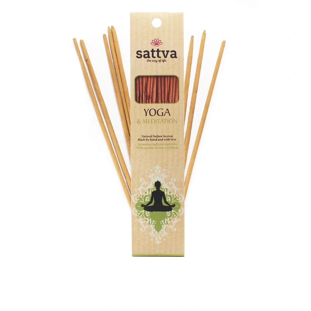Varillas de Incienso Natural para Yoga y Meditación hechas mano Sattva Ayurveda