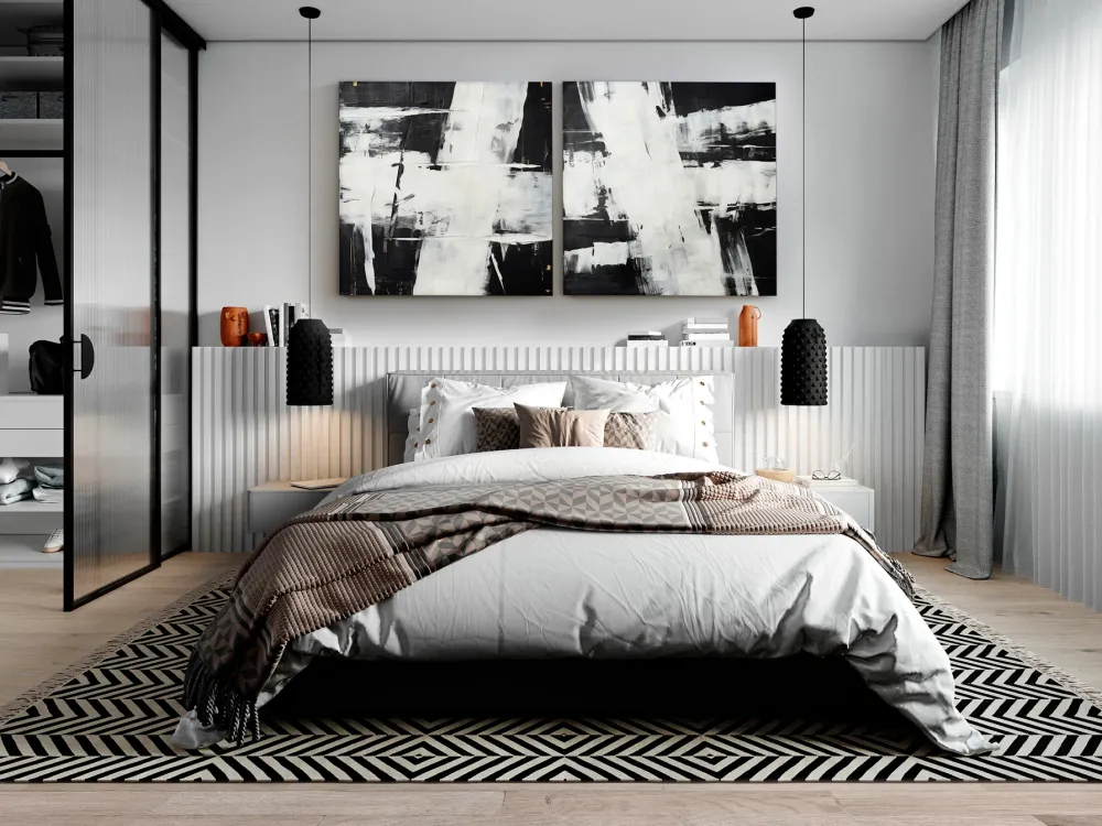 Cuadro Acrílico 90x90cm | Schuller Actos II | Ref: 823166 | luzguru.com