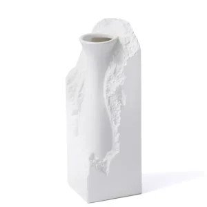 Jarrón Cerámica Mia Licia Blanco 9x9x26 cm Selected Products - 871