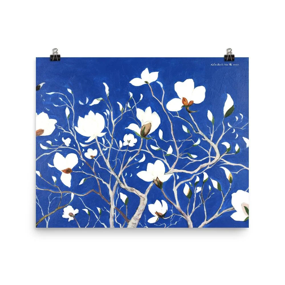 Mil magnolias espléndidas - Póster Seokhee Kim