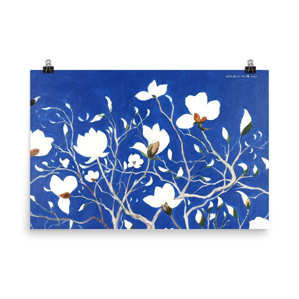 Mil magnolias espléndidas - Póster Seokhee Kim