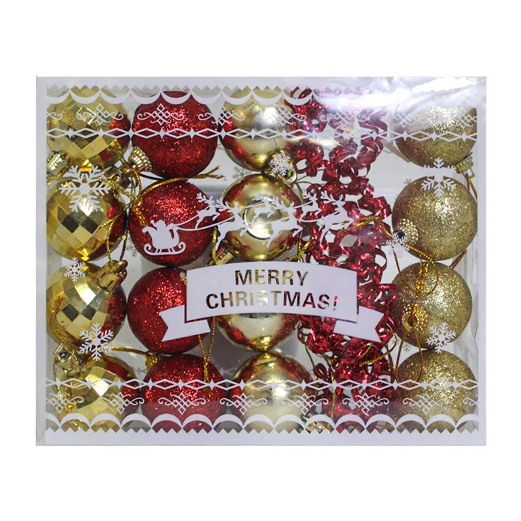 Set de 20 bolas navideñas - DF007EZF