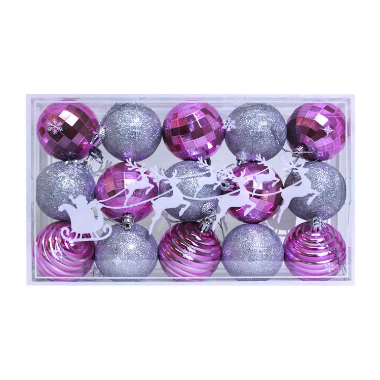 Set de 15 bolas navideñas - DF145EST