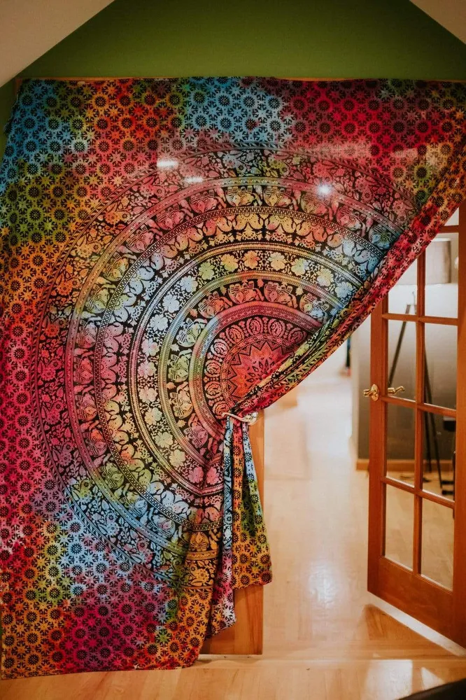 Mandala de elefante Tela decorativa Shangrila Export