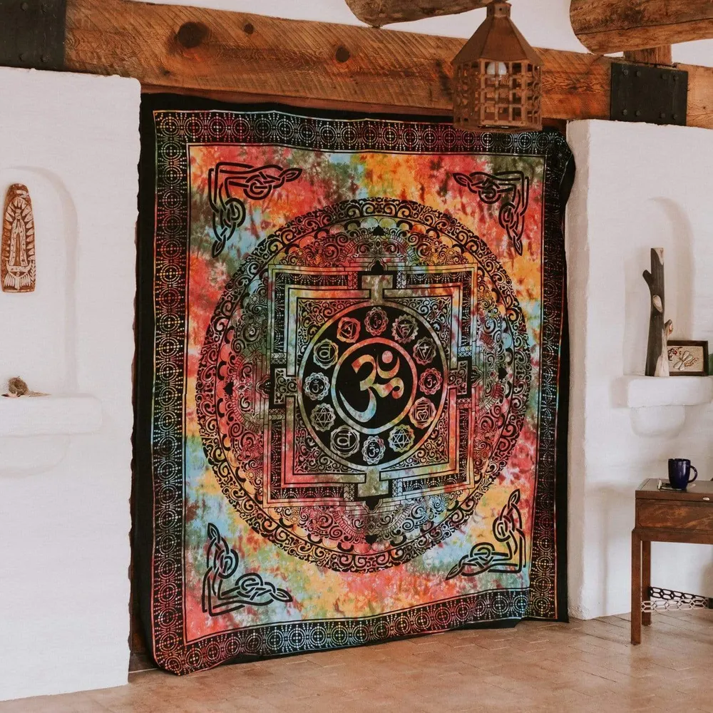 Mandala Om Tela decorativa Shangrila Export