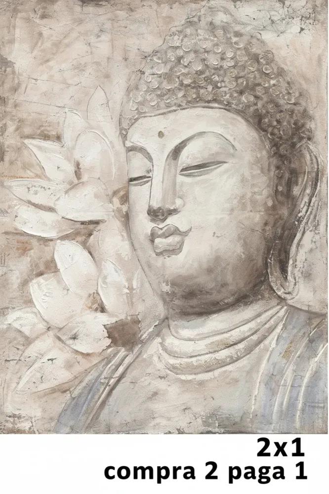 CUADRO BUDA 80×100 CM — PINTURA Signes Grimalt