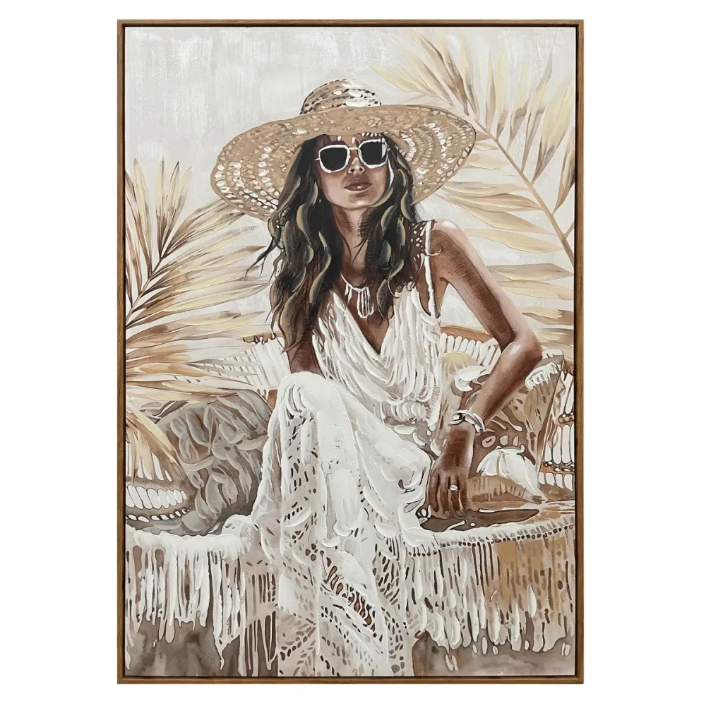 CUADRO MUJER 70×100 CM — PINTURA Signes Grimalt