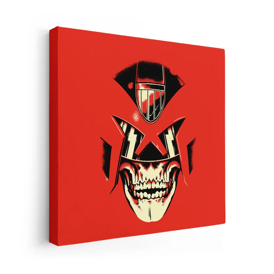 Skull Judge Dredd Poster