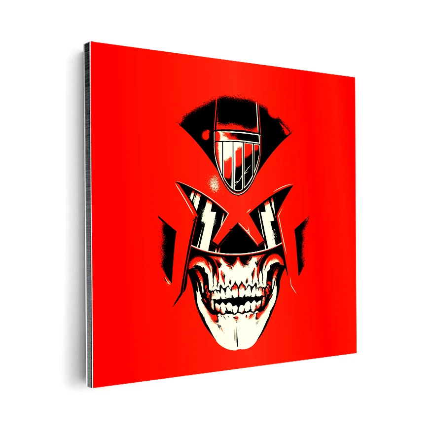 Skull Judge Dredd Poster