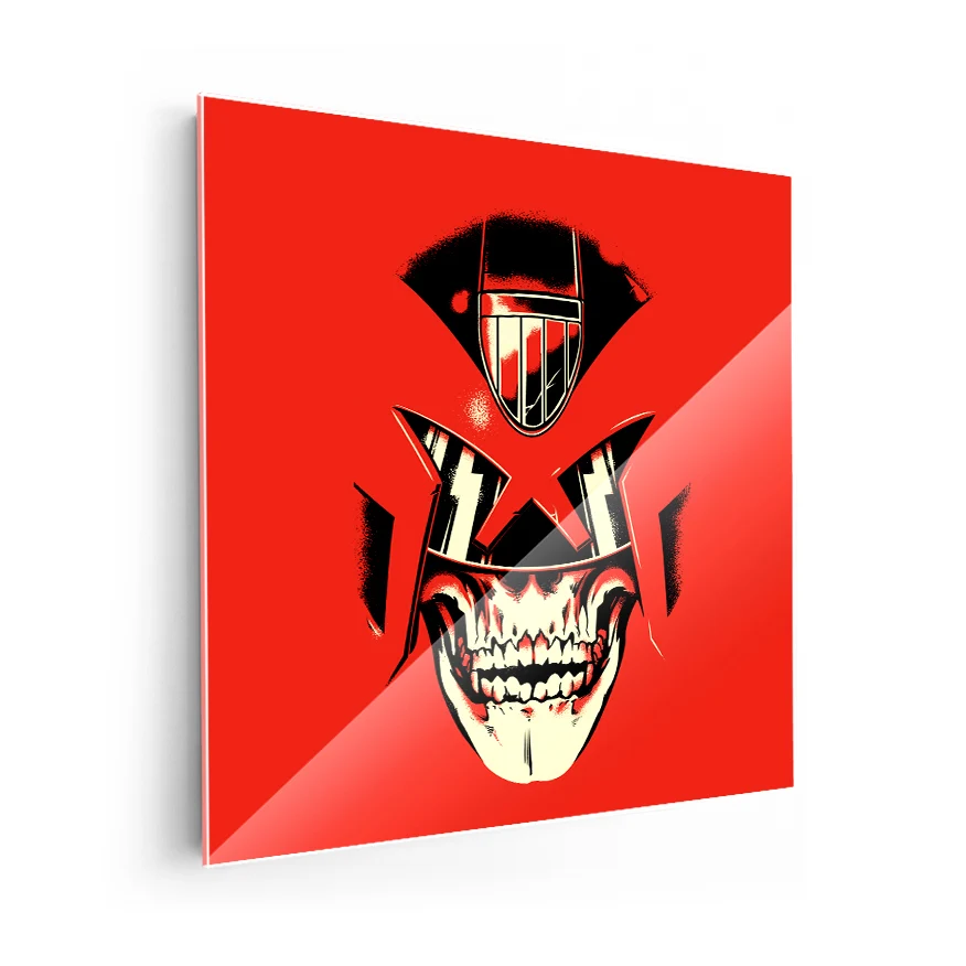 Skull Judge Dredd Poster