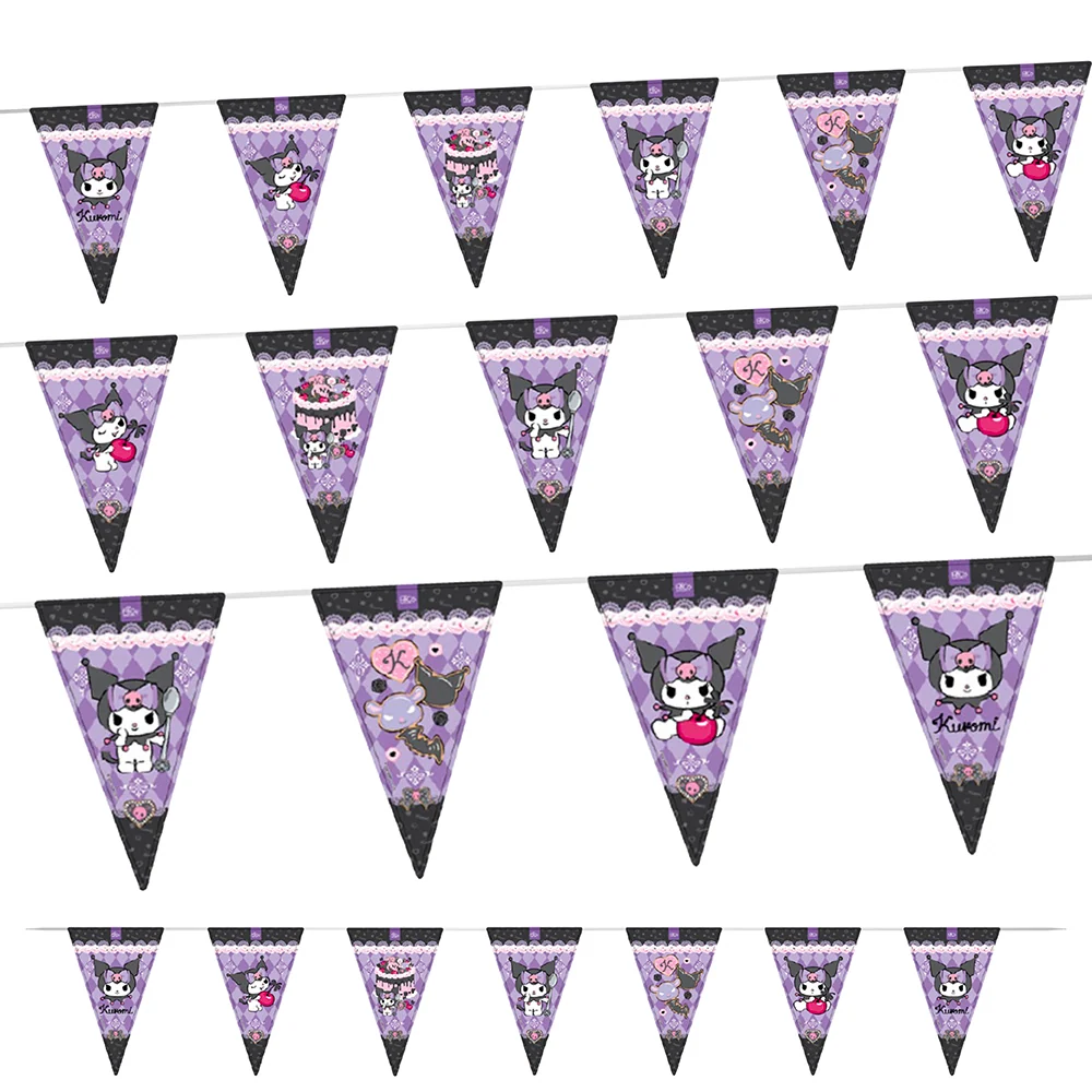 Guirnalda Banderin Kuromi SOCIEDAD COMERCIAL FIESTAMANIA LTDA