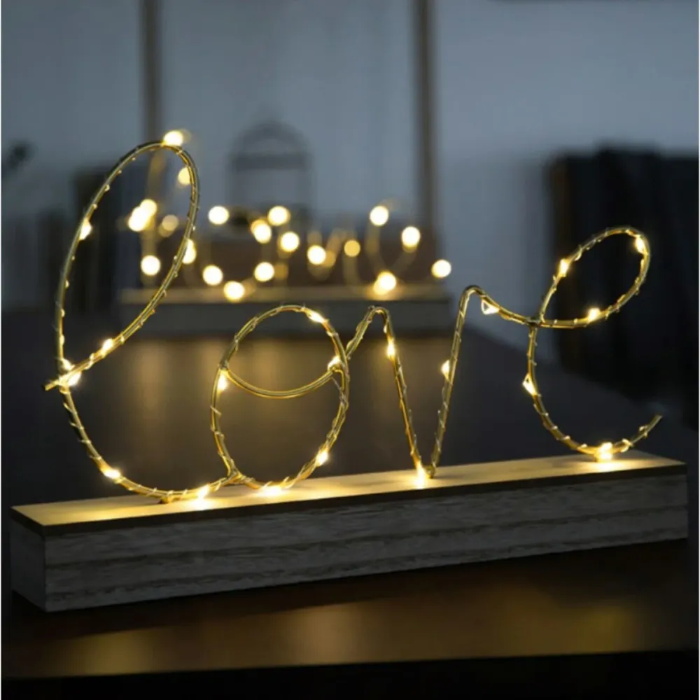 Lámpara Decorativa Love. Soluciones Shop