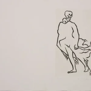 SOMMARUGA Renzo, Aguafuerte original firmado, 1963