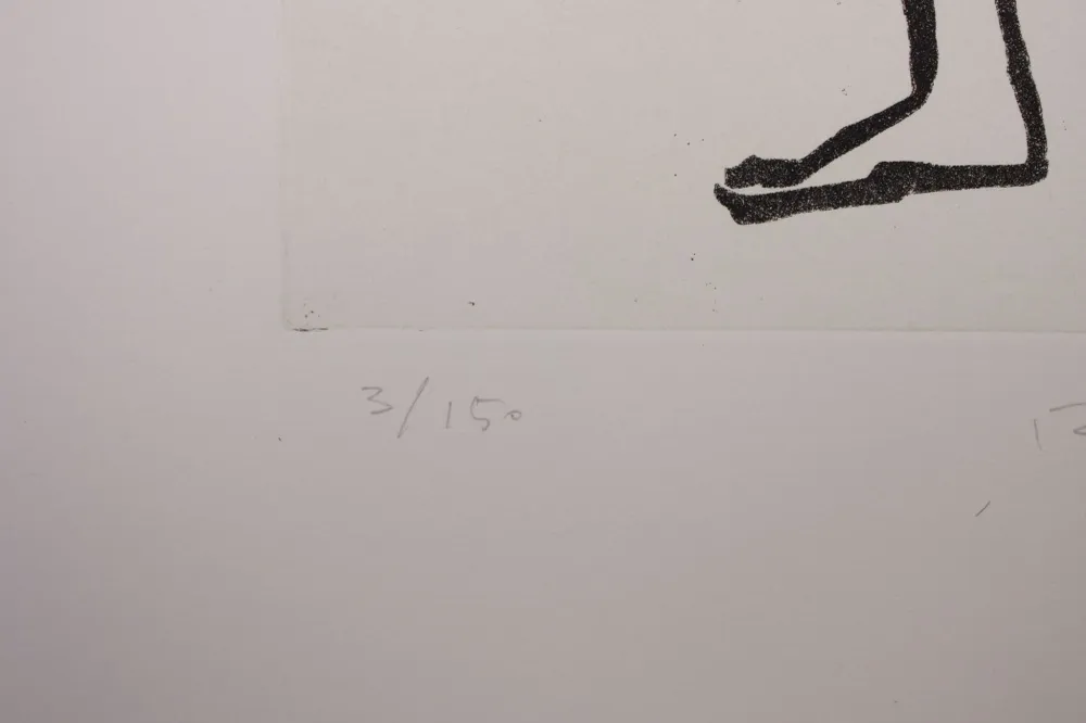 SOMMARUGA Renzo, Aguafuerte original firmado, 1963