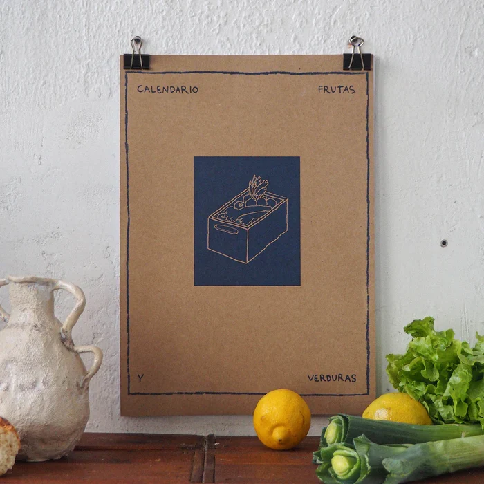 Calendario de frutas y verduras de Soul Kitchen