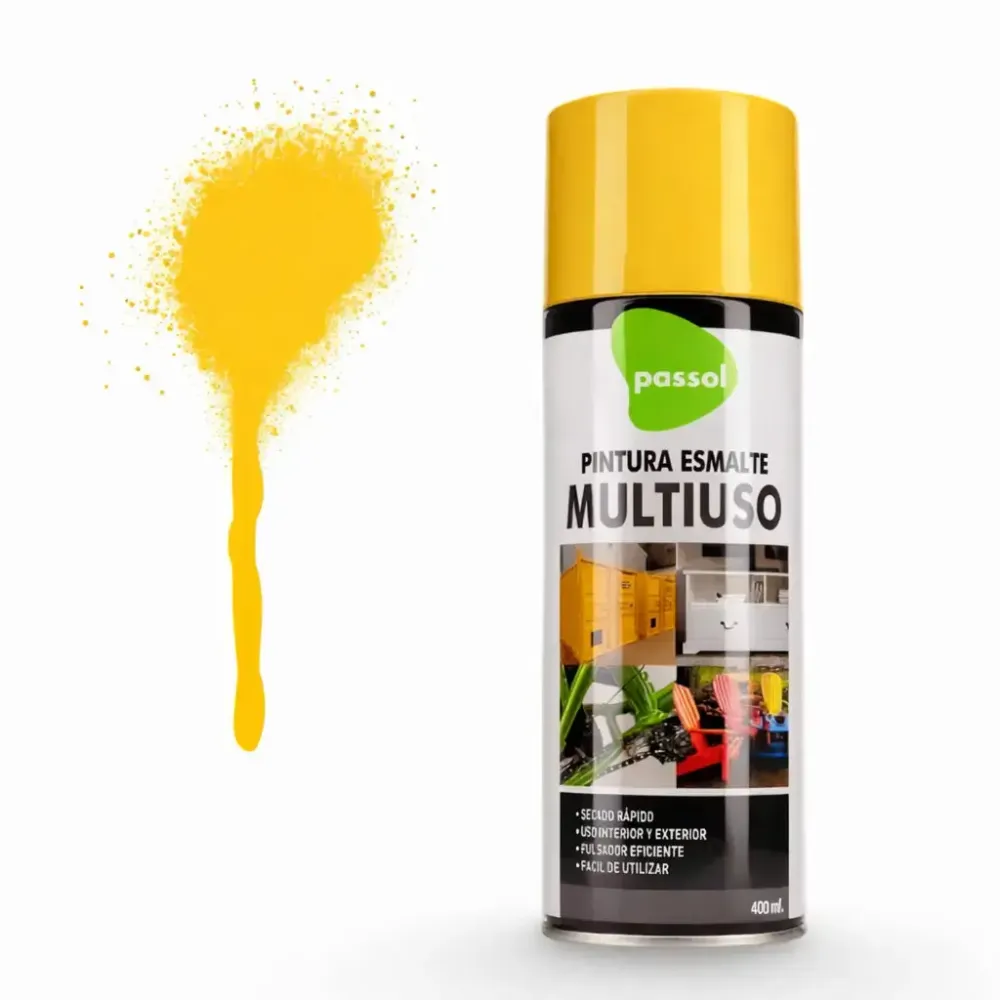Spray Colores 400ml Passol Rojo