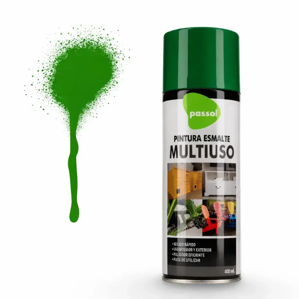 Spray Colores 400ml Passol Rojo