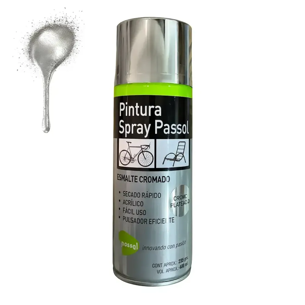 Spray Colores 400ml Passol Rojo