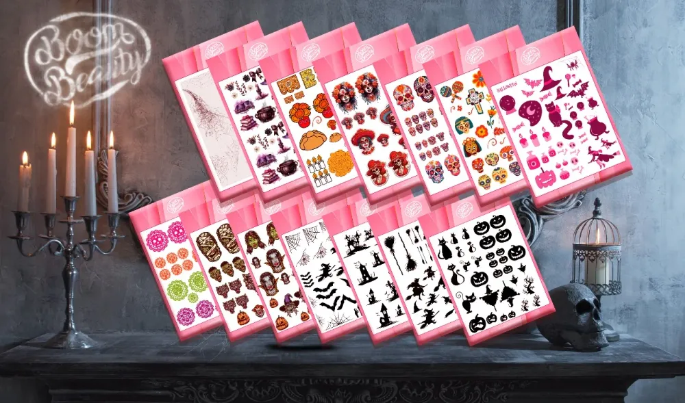 STICKERS EDICION HALLOWEEN - BOOM BEAUTY