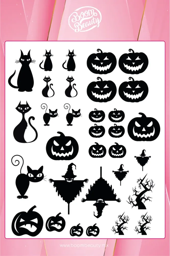 STICKERS EDICION HALLOWEEN - BOOM BEAUTY